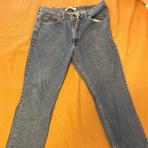 Mens Lee Blue Jeans 38 x 34
